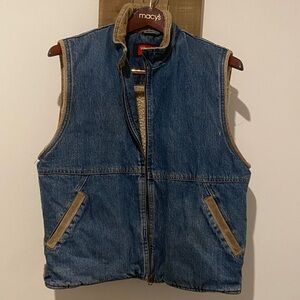 Wrangler Blue Denim Vest